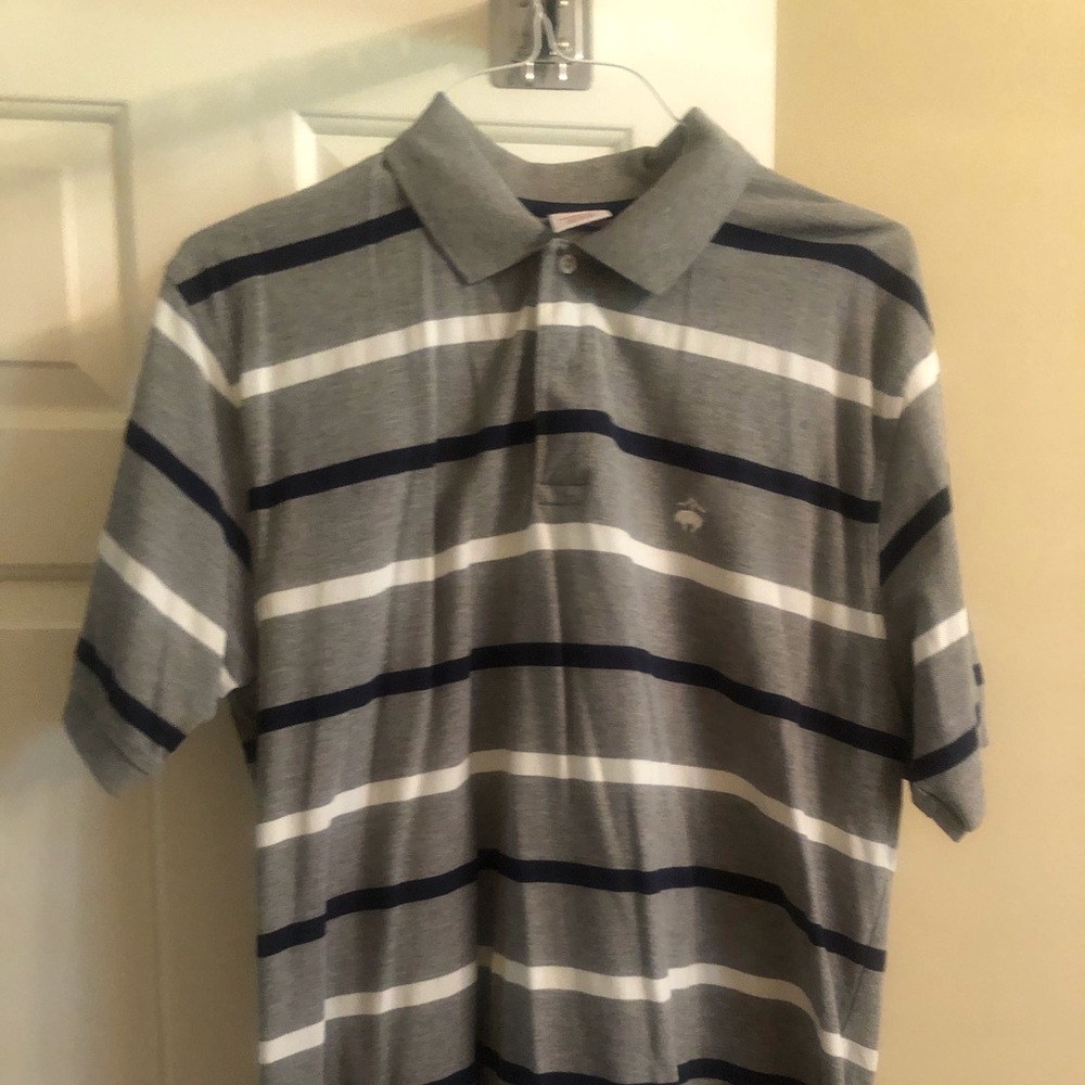 Men’s sz L Brooks Brother polo like new